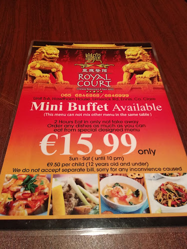 Royal Court Chinese Restaurant - Hospitality and gastronomy