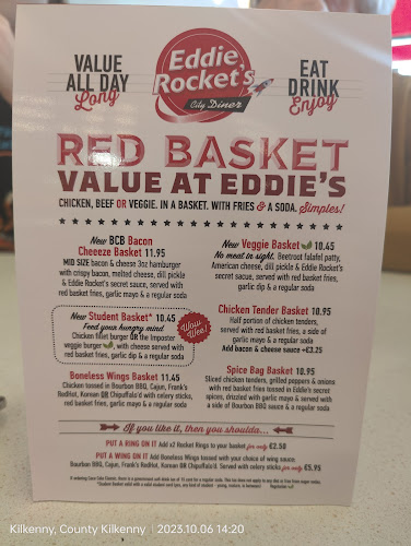 Opinii despre Eddie Rocket's în Kilkenny - Hospitality and gastronomy