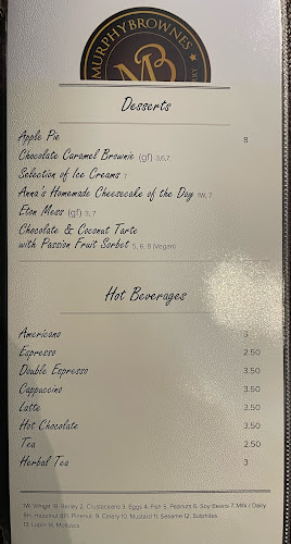 Murphy Brownes - Hospitality and gastronomy