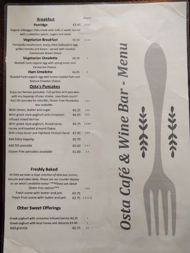 Osta Cafe and Wine Bar - Sligo