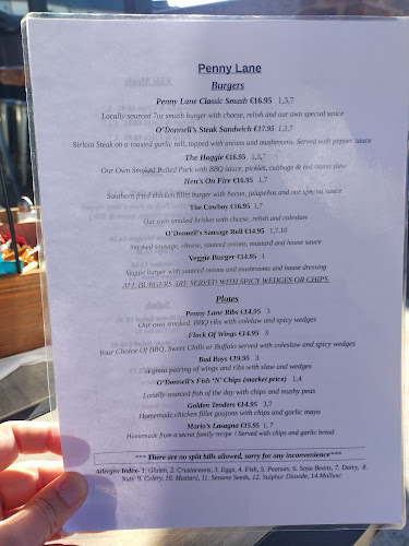 Opinii despre O'Donnells Bar & Restaurant Donegal în Donegal - Hospitality and gastronomy