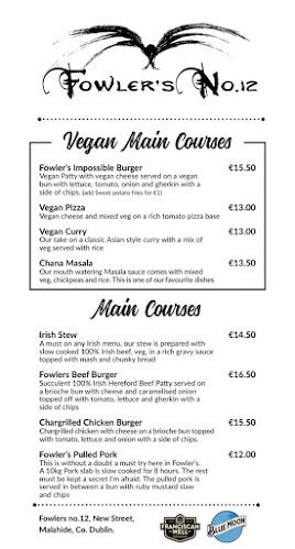 Fowler’s Malahide - Hospitality and gastronomy