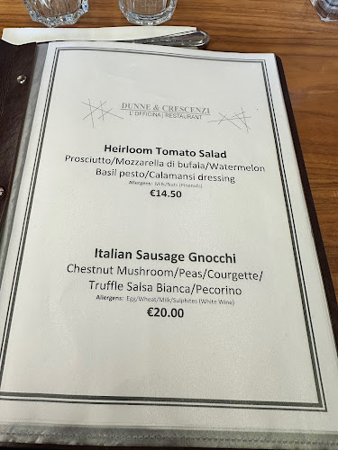 Comentarii opinii despre L'Officina by Dunne & Crescenzi Kildare