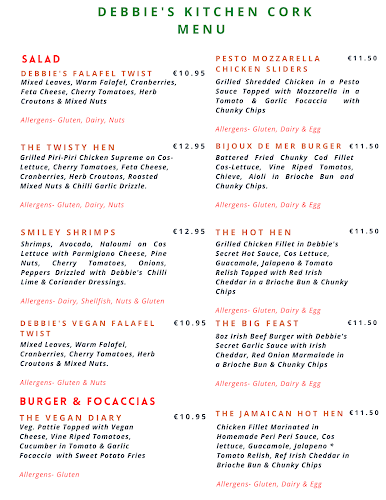 Opinii despre Debbie's Kitchen Cork în Cork - Hospitality and gastronomy