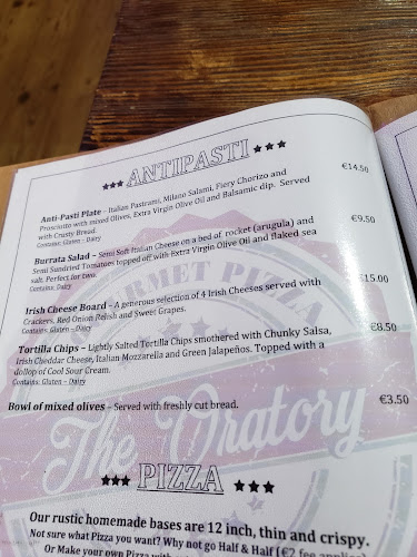 The Oratory Pizza and Wine Bar Cahersiveen Ring of Kerry...Walk-ins welcome - Cahersiveen