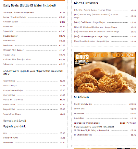 Gino's Diner - Hospitality and gastronomy