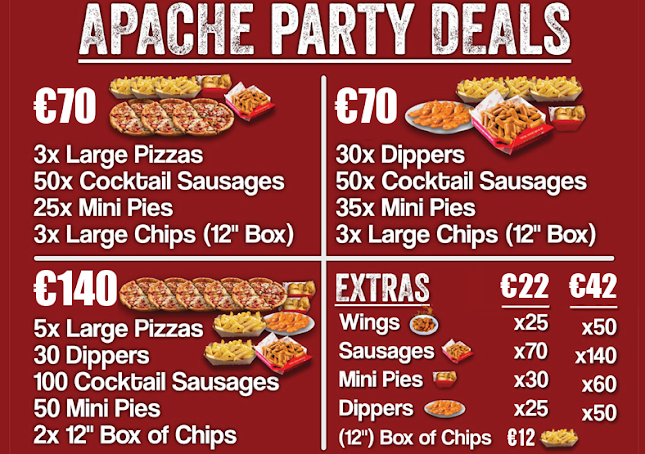 Comentarii opinii despre Apache Pizza Hollyhill