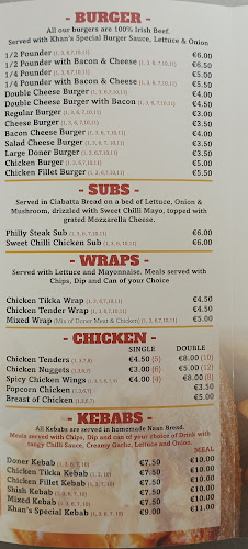 Opinii despre Khan's Pizza Bar and Kebab Takeaway în Killala - Hospitality and gastronomy