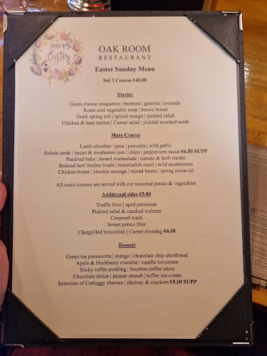 Opinii despre Oak Room Restaurant în Cavan - Hospitality and gastronomy