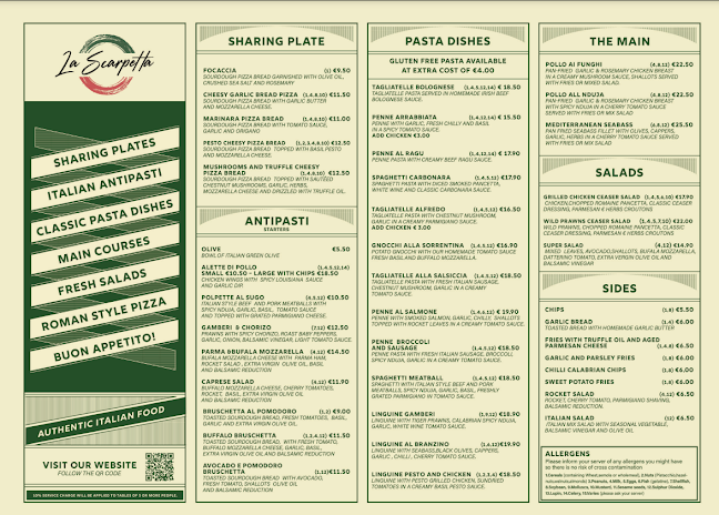 Opinii despre La Scarpetta în Skerries - Hospitality and gastronomy