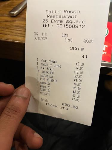 Gatto Rosso - Italian Restaurant - Galway