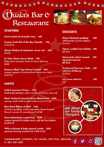 Nuala's Bar & Restaurant - Tuamgraney