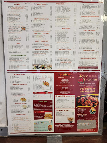 Opinii despre rose garden chinese în Tullamore - Hospitality and gastronomy