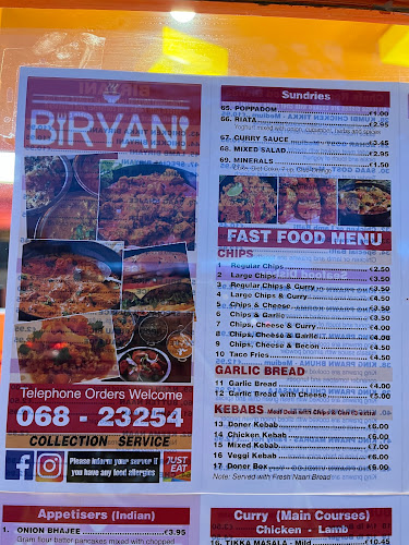 Comentarii opinii despre BIRYANI-Indian Cuisine & fast food