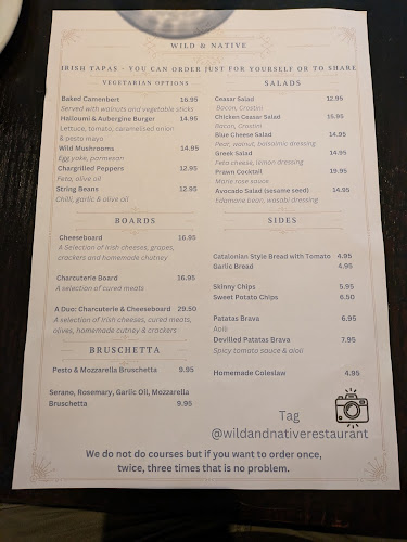 Wild and Native Seafood Restaurant