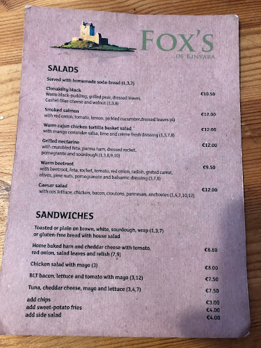 Fox's of Kinvara - Hospitality and gastronomy