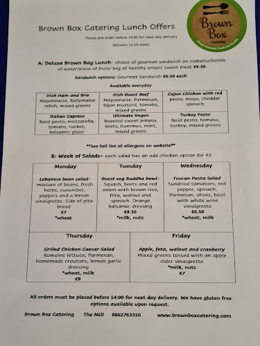 Brown Box Catering/ the Den@brownbox