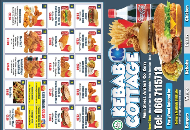 Opinii despre Kebab Cottage în Ardfert - Hospitality and gastronomy