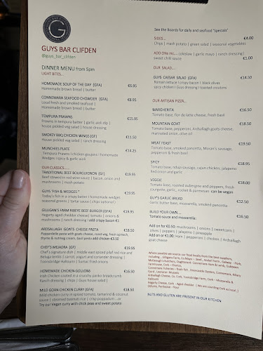 Guy's Seafood Bar Clifden