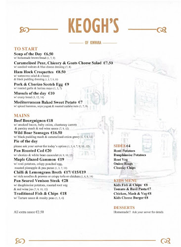 Keogh's Restaurant Kinvara - Kinvarra