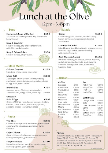 Opinii despre The Olive Cafe în Waterford - Hospitality and gastronomy