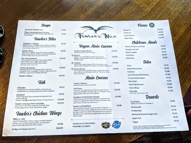 Opinii despre Fowler’s Malahide în Malahide - Hospitality and gastronomy