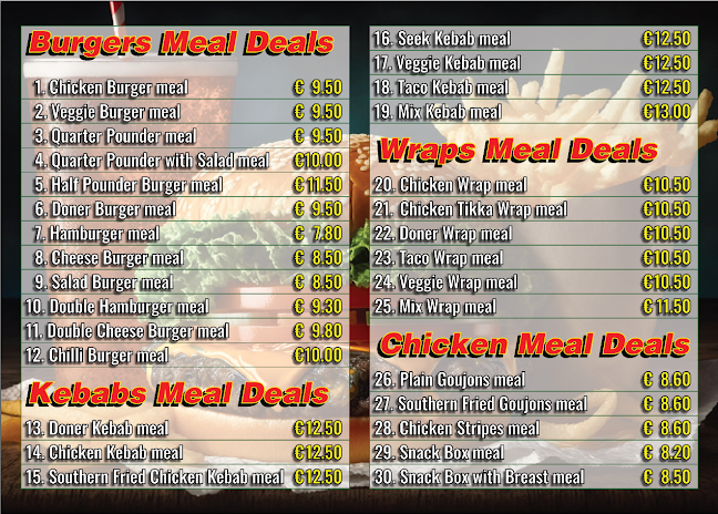 Opinii despre Noor's kebab în Clonmel - Hospitality and gastronomy