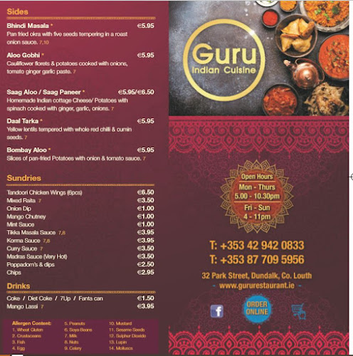 Guru Indian Cuisine Dundalk - Hospitality and gastronomy