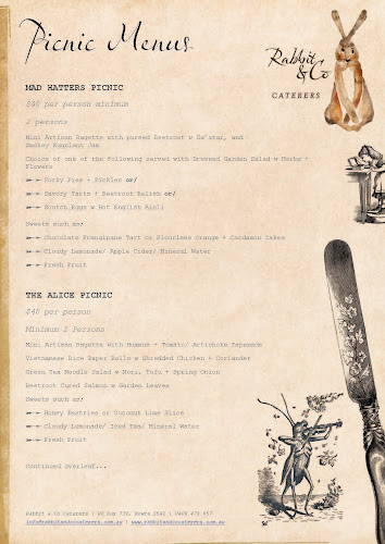 Rabbit & Co. Caterers - Hospitality and gastronomy