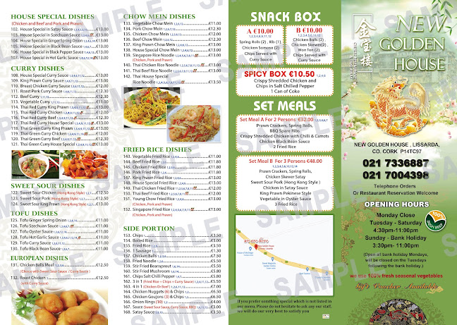 New Golden House Chinese, Lissarda - Mallow