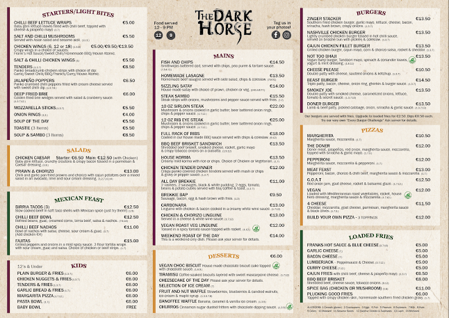 Opinii despre The Dark Horse Bar & Kitchen în Athlone - Hospitality and gastronomy