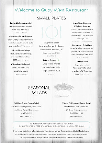 Opinii despre Quay West Restaurant Donegal Town în Donegal - Hospitality and gastronomy