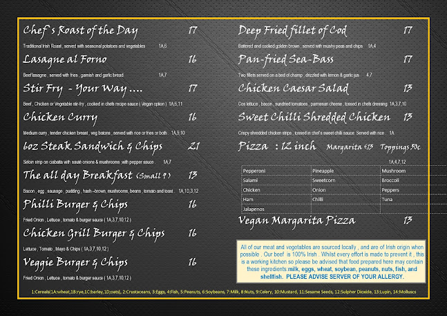 Opinii despre The Pheasant Bar & Grill în Drogheda - Hospitality and gastronomy