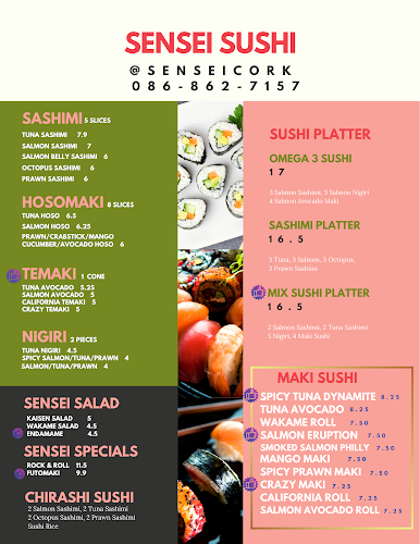 Sensei Coffee & Sushi Cafe - Cork