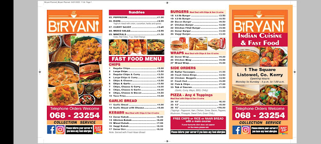 BIRYANI-Indian Cuisine & fast food - Hospitality and gastronomy