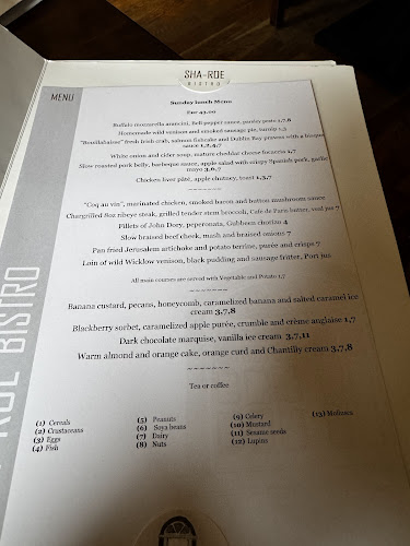 Opinii despre Sha-Roe Bistro în Enniscorthy - Hospitality and gastronomy