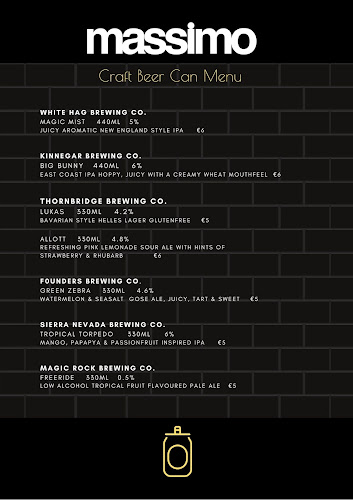 Opinii despre Massimo Bar Galway în Galway - Hospitality and gastronomy