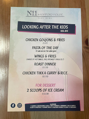 N11 at the Ashford House - Hospitality and gastronomy