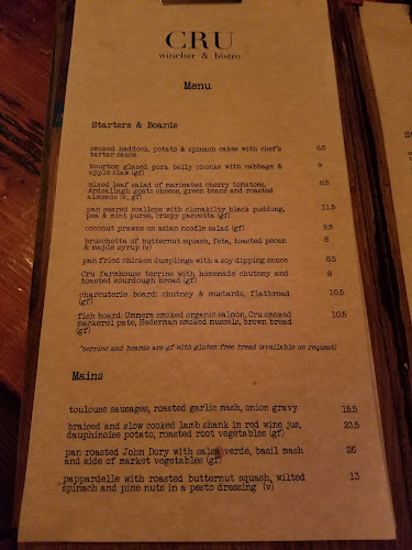 CRU Winebar & Bistro