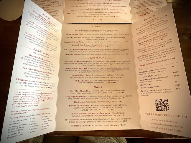 Opinii despre House Limerick în Limerick - Hospitality and gastronomy