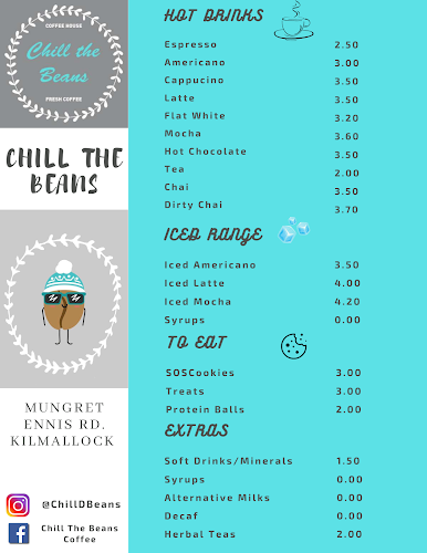 Opinii despre Chill The Beans Ennis Road în Limerick - Hospitality and gastronomy