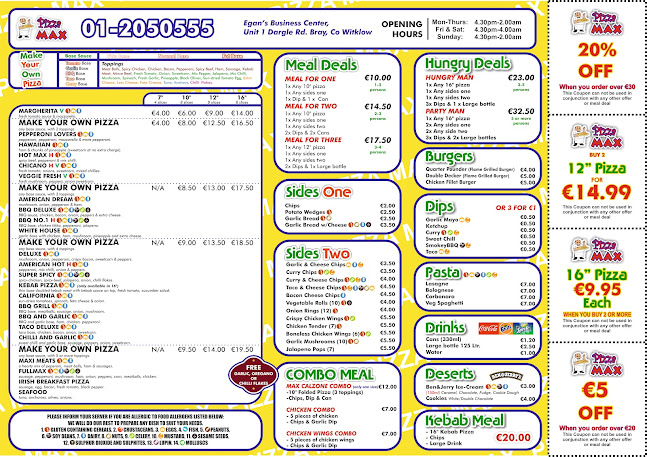 Pizza Max Bray - Hospitality and gastronomy