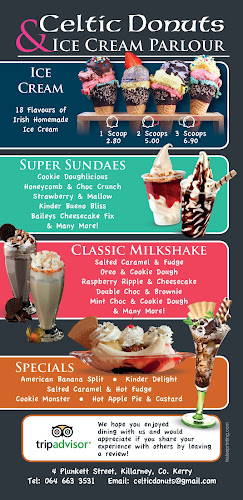 Celtic Donuts & Ice Cream Parlour - Killarney