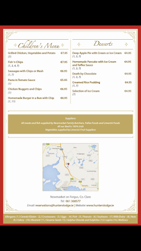 Opinii despre The Hunters Lodge în Newmarket-on-Fergus - Hospitality and gastronomy