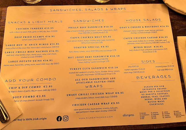 Silken Thomas & Accommodation