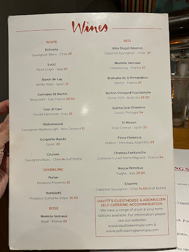 Opinii despre Davitt's Kenmare în Kenmare - Hospitality and gastronomy