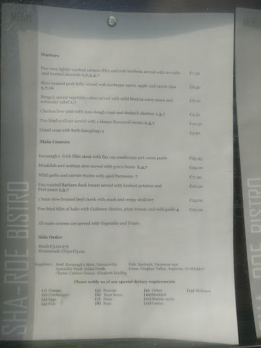 Comentarii opinii despre Sha-Roe Bistro