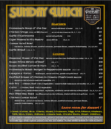 The Pheasant Bar & Grill - Drogheda