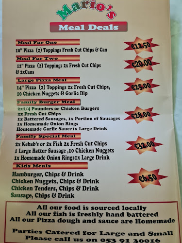 Mario's Pizzeria - Hospitality and gastronomy