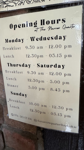 The Narrow Quarter Bistro & Coffeehouse - Kerrykeel